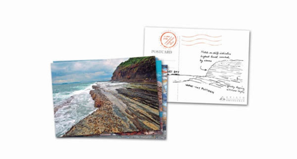 香港地質瑰寶 明信片 (一套十張)